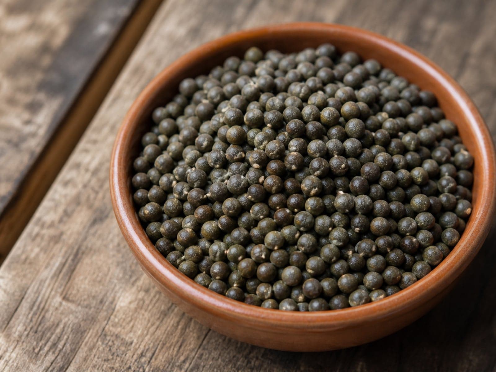 Okra seeds shown for agricultural wholesale trade